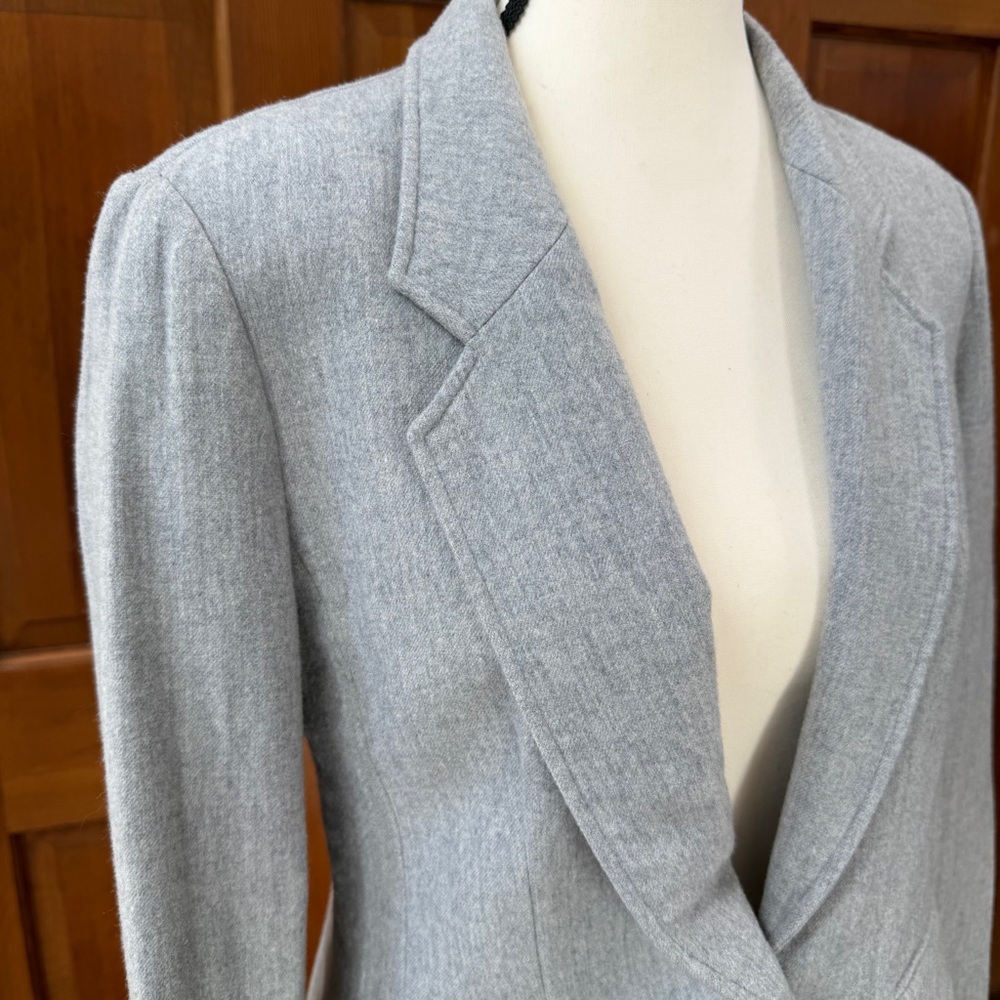 Pendleton-Gray-Wool-Blazer-Classic-Office-Busines… - image 5
